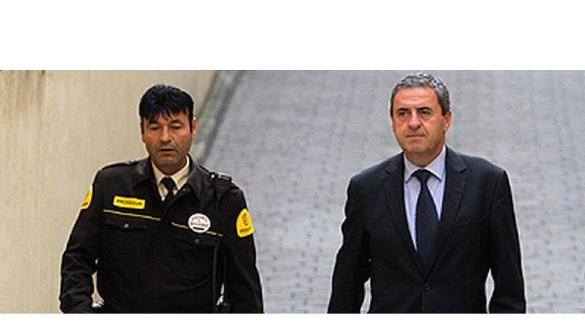 Pere Rotger llega a los juzgados de Palma para prestar declaración el pasado mes de noviembre.