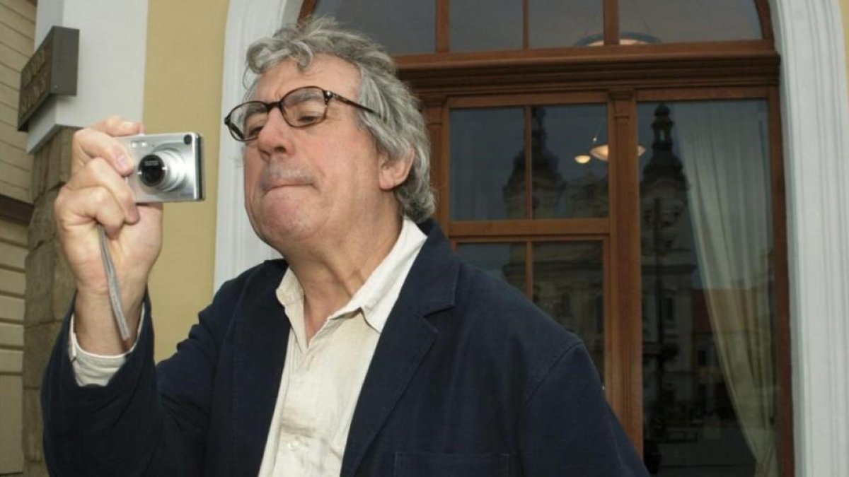 Terry Jones, en la República Checa, en el 2004.