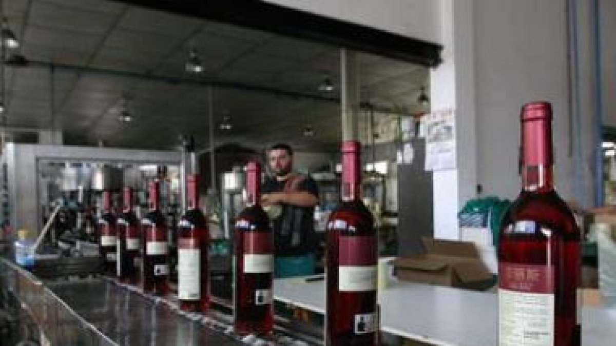 Botellas etiquetadas con destino al mercado asiático, uno de los que resultan más complicados.