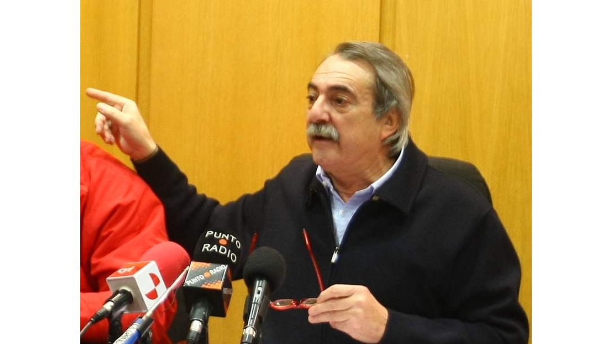 El alcalde de Camponarya, Antonio Canedo.