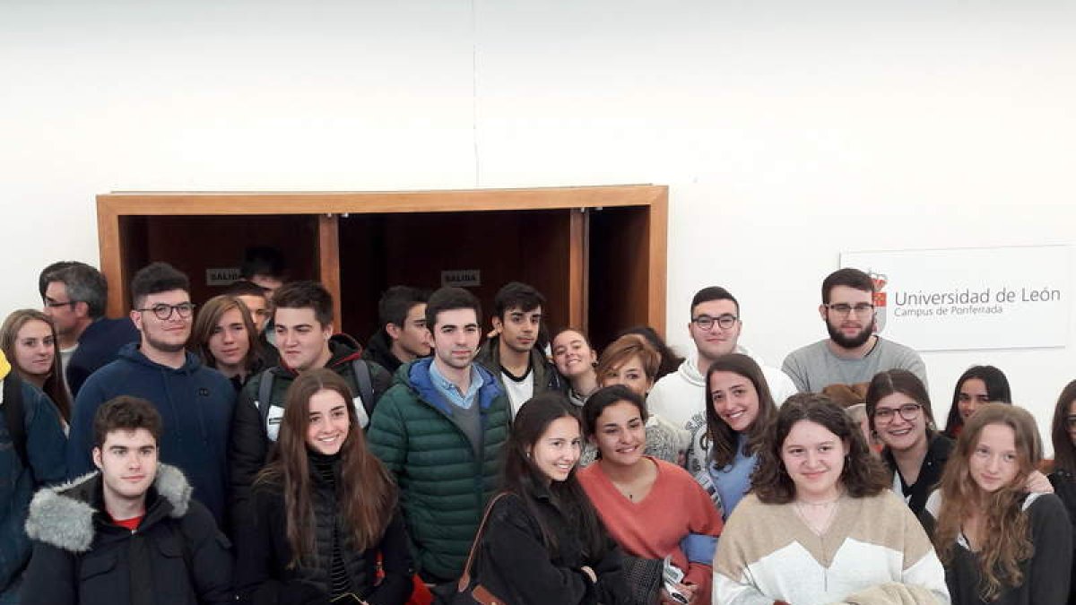 Los estudiantes de Secundaria visitaron el Campus de la ULE. ULE