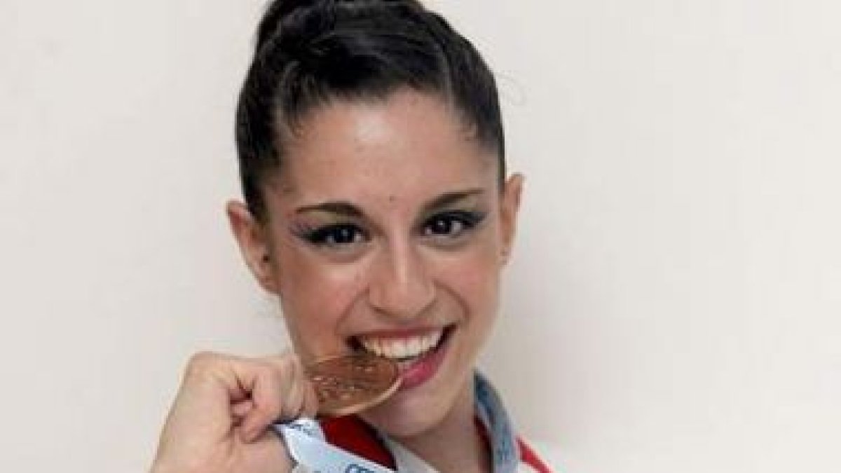 Carolina con el bronce de los Juegos del Mediterráneo.