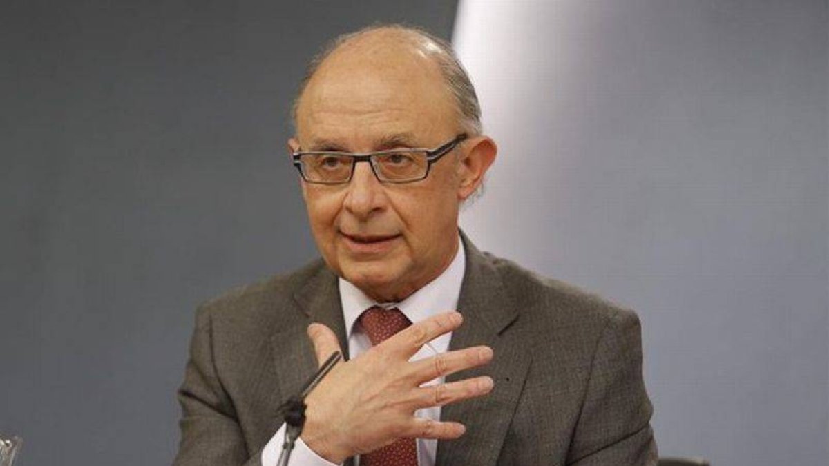 El ministro de Hacienda y Administraciones Públicas, Cristóbal Montoro.