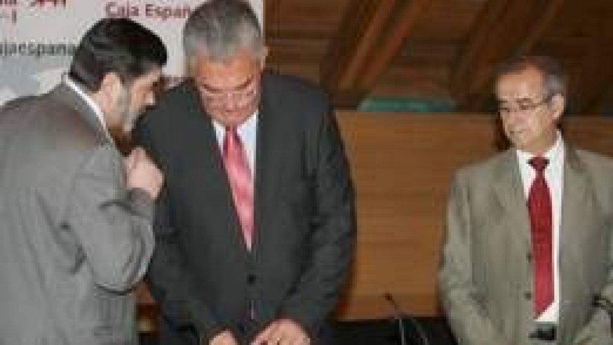 Ignacio Lagartos, Ángel Penas, Victorino González y Francisco Flecha