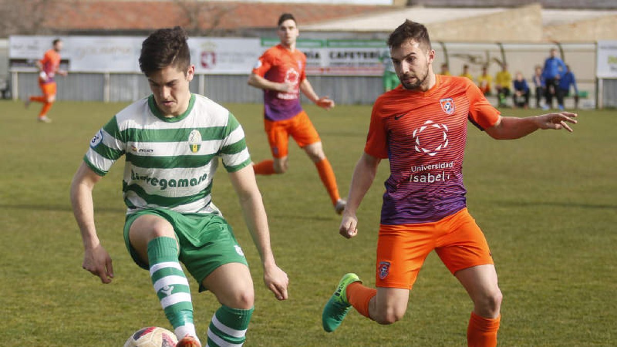 El equipo virginiano logró una nueva victoria en su feudo ante el equipo burgalés. FERNANDO OTERO