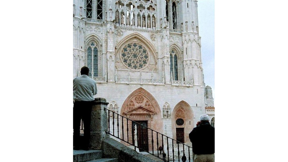 Fachada principal de la catedral de Burgos. FEDERICO VELEZ