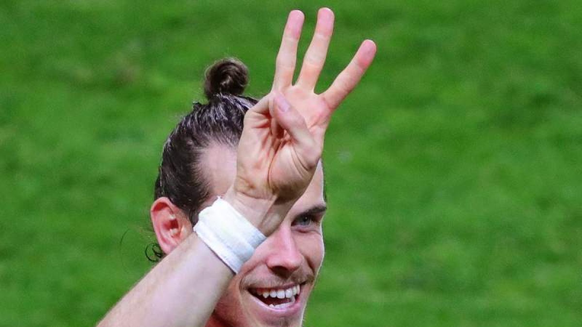 Bale es el máximo goleador de la Eurocopa con tres goles en su cuenta particular. ARMANDO BABANI