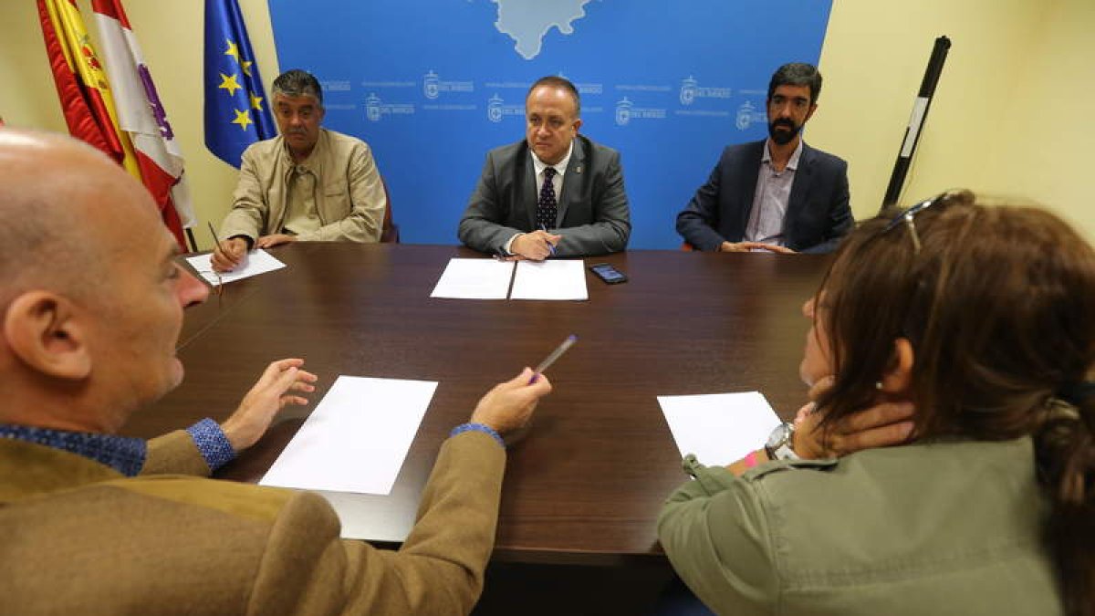Reunión mantenida en el Consejo con el Colegio de Secretarios, Interventores y Tesoreros.