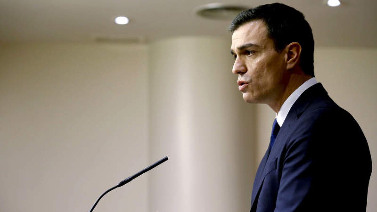 El secretario general del PSOE, Pedro Sánchez.