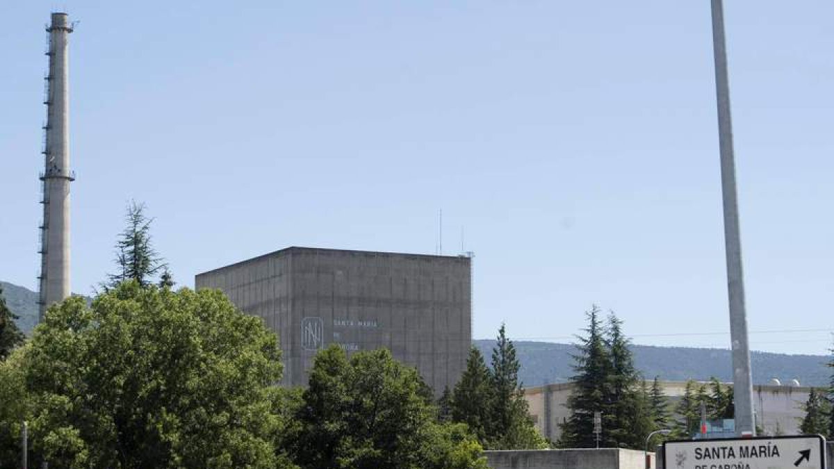 Imagen de la central nuclear de Garoña, en una imagen de archivo.