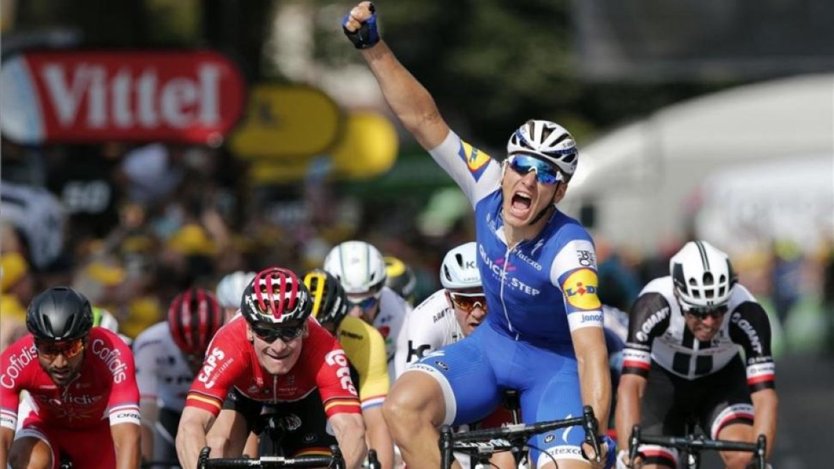 El alemán Marcel Kittel se impone en la sexta etapa del Tour.