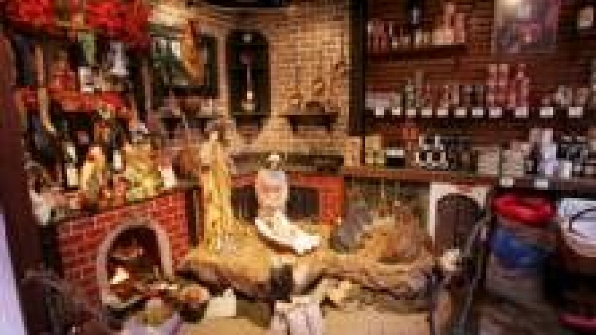 El escaparate de la carnicería Hermanos Ordóñez ha obtenido el primer premio de Navidad