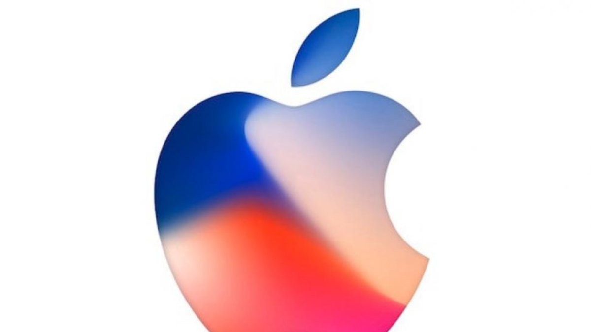 Logo de Apple de la invitación a la presentación del iPhone 8.