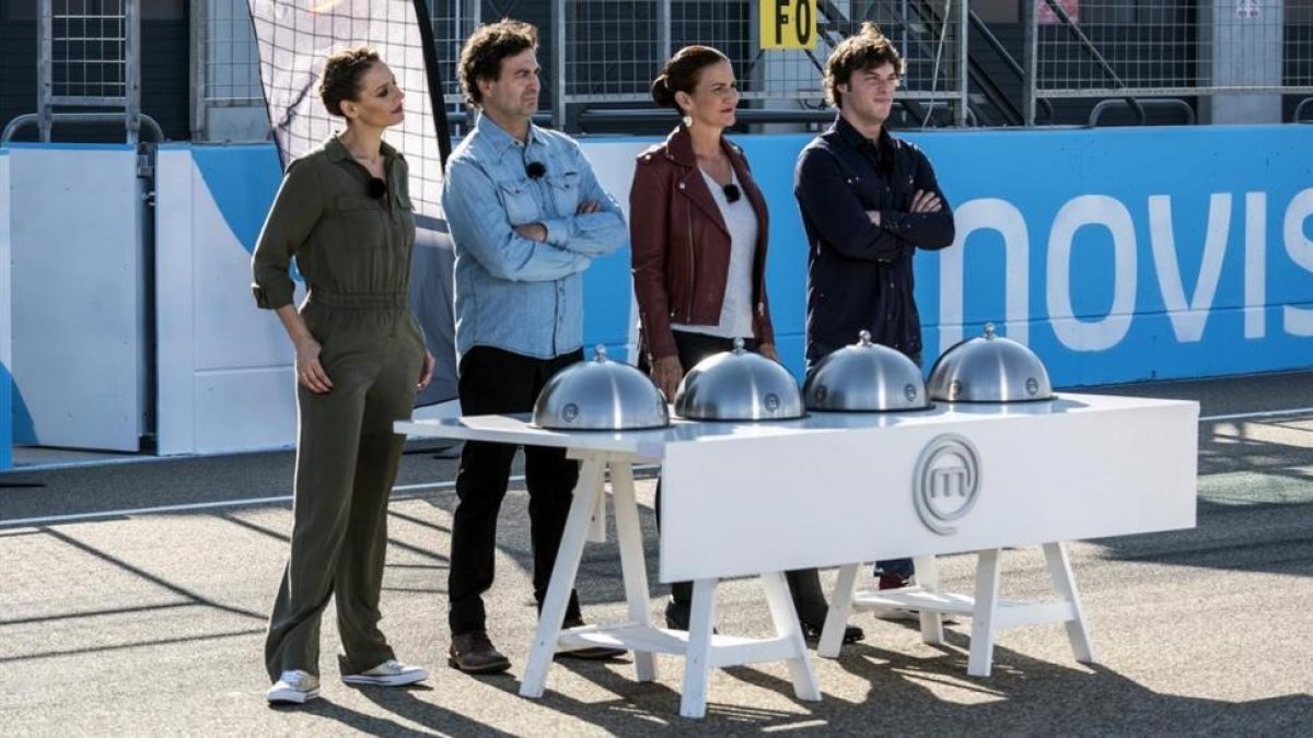 Eva González, Pepe Rodríguez, Samantha Vallejo-Nágera y Jordi Cruz.