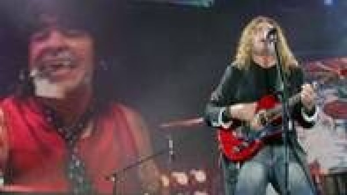 Maná, durante una reciente actuación en la capital paraguaya