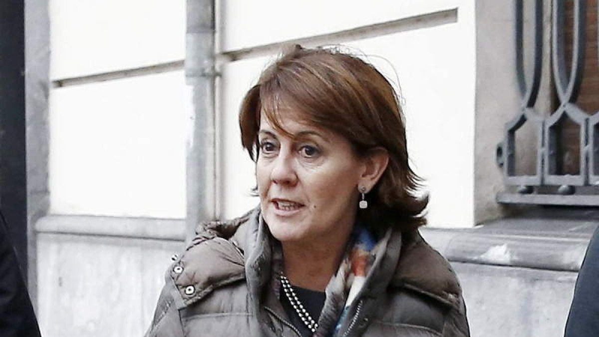 La presidenta de Navarra, Yolanda Barcina.