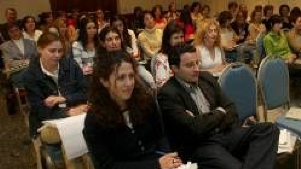 Participantes en el curso de donación de óganos que se está celebrando en León