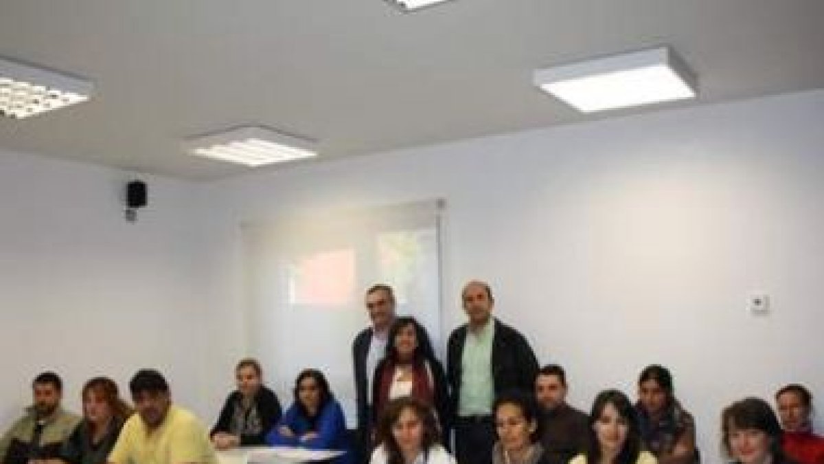 El curso cuenta con una veintena de alumnos.