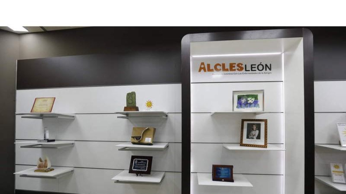 Sede de Alcles en Espacio León. MARCIANO PÉREZ