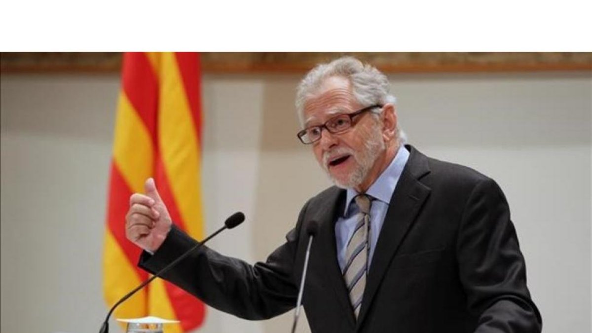 Carles Viver Pi-Sunyer, máximo responsable de la Oficina d'Estudis de l'Autogovern.