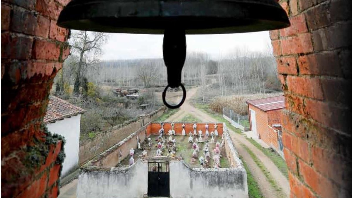 Un camposanto en la provincia de León.