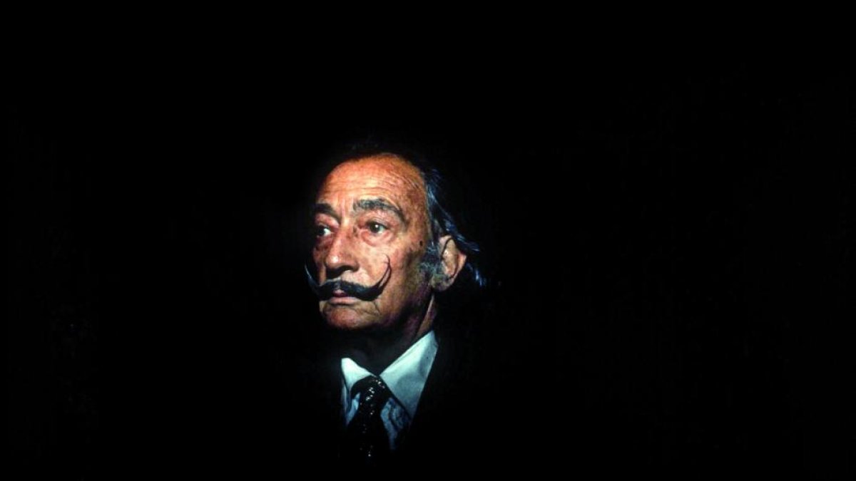 El pintor Salvador Dalí.