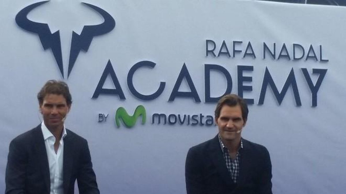 Rafael Nadal ha invitado a Roger Federer a la inauguración de la Rafa Nadal Academy.