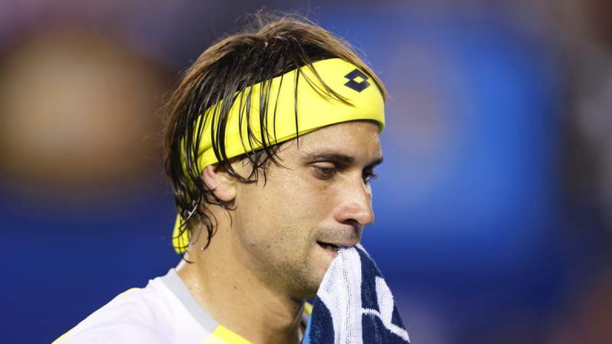 Ferrer, apesadumbrado tras el severo correctivo.