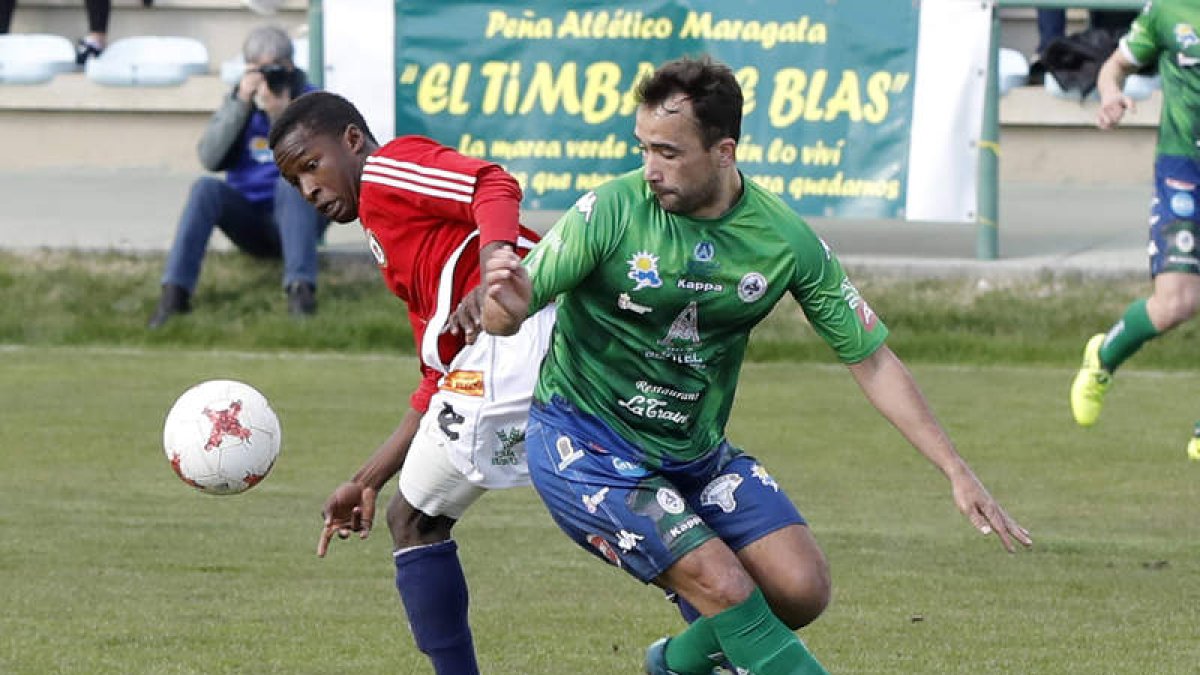Javi Amor fue el autor del gol de los maragatos estrellando además un remate en el larguero. MARCIANO