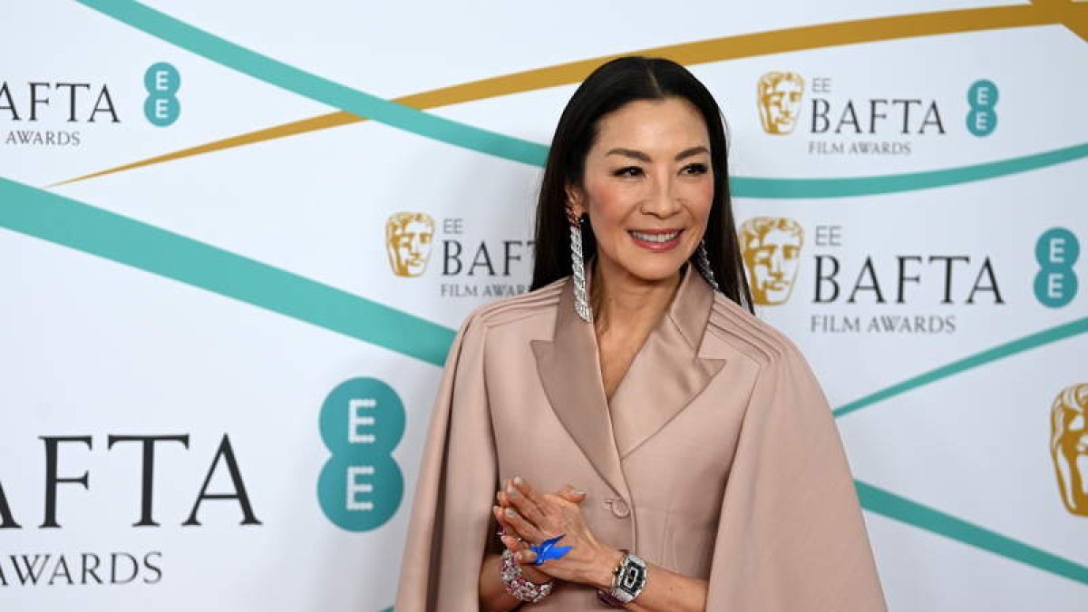 Michelle Yeoh, mejor actriz en los Premios del Sindicato de Actores. NEIL HALL