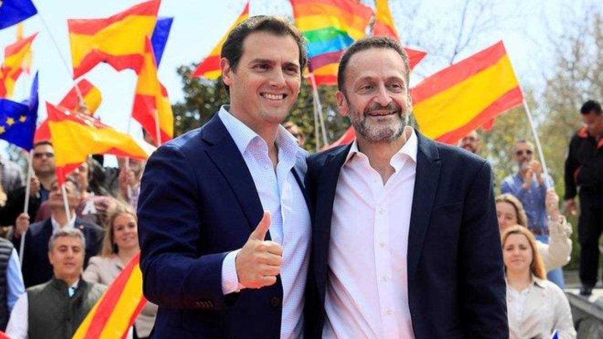 Albert Rivera y Edmundo Bal.
