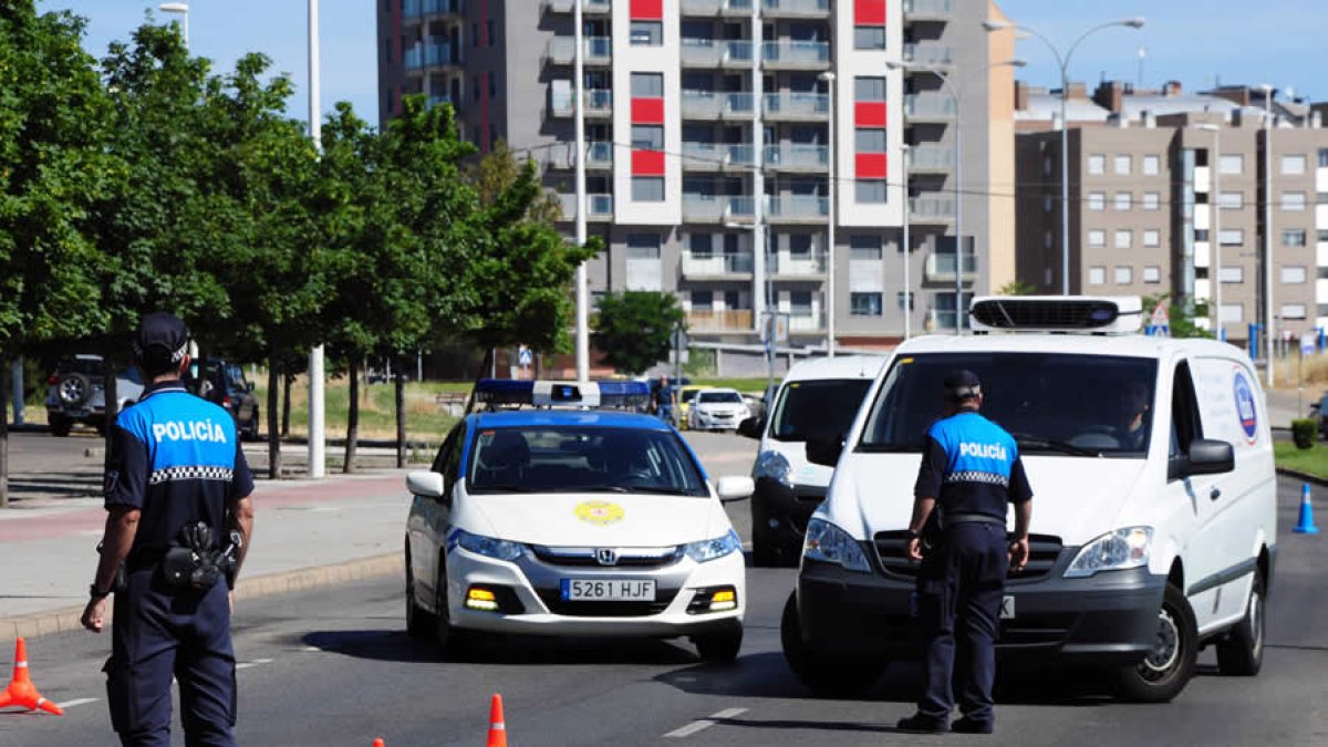 Policía local control