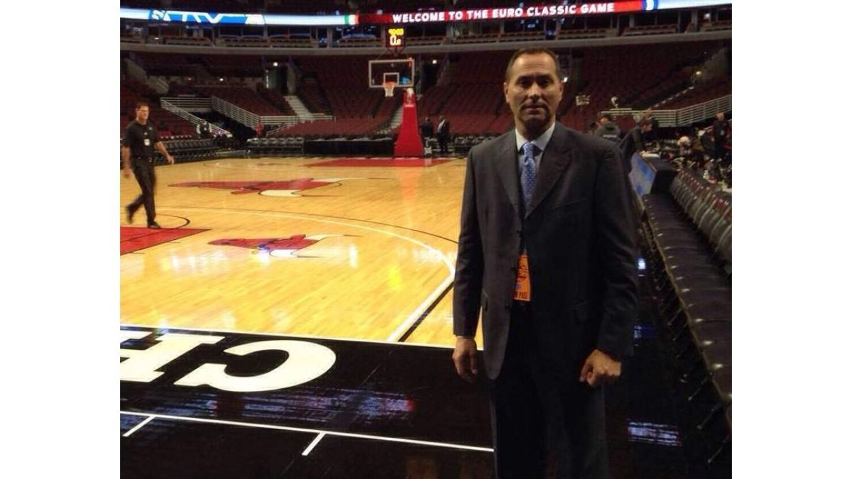 Bultó en el United Center antes de dirigir el Maccabi-Milán.