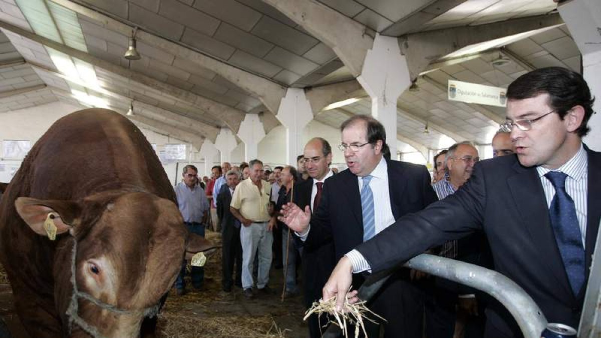 Inauguración de la 28 Feria Internacional Agropecuaria de Castilla y León.