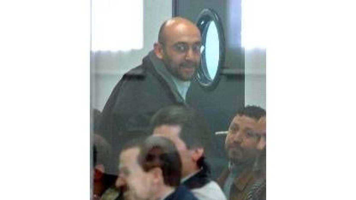 El principal encausado, Abu Dahdah, en un momento del proceso