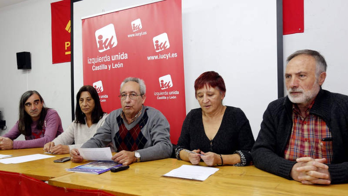La nueva dirección de IU en León