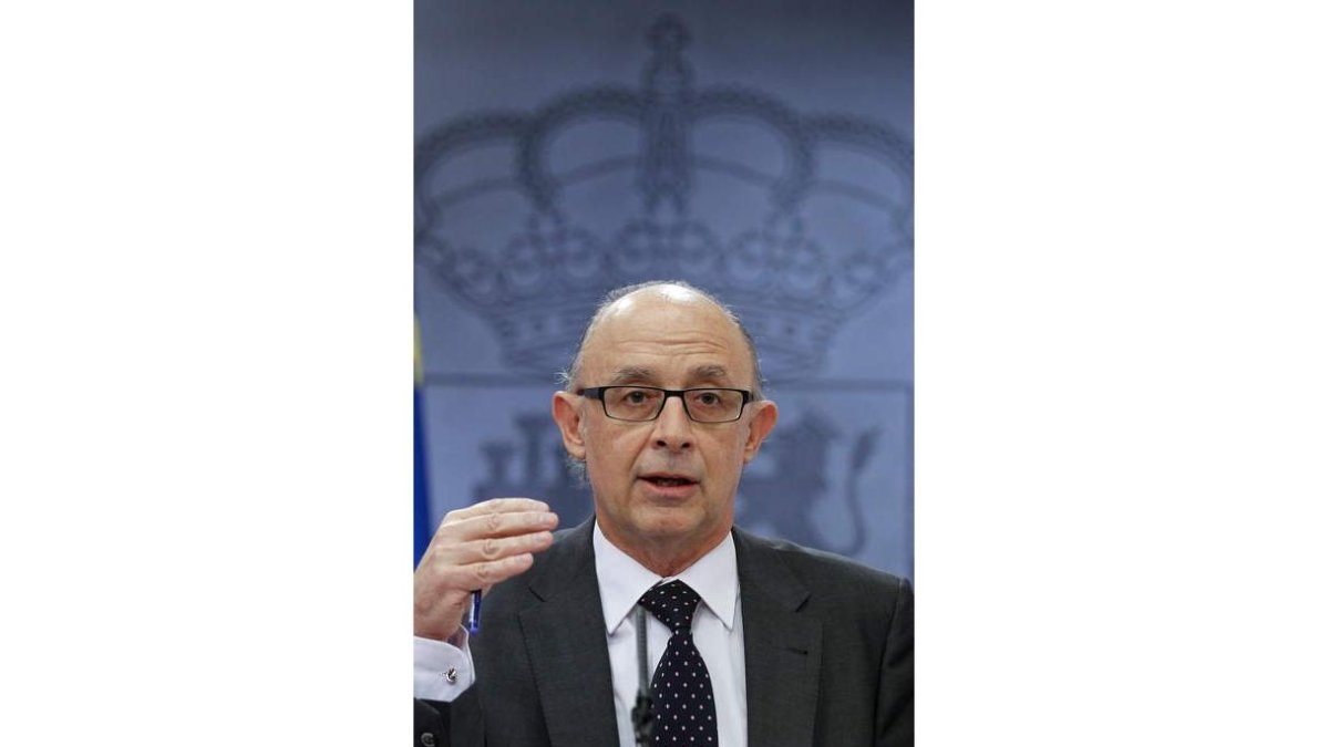 El ministro de Hacienda, Cristóbal Montoro.
