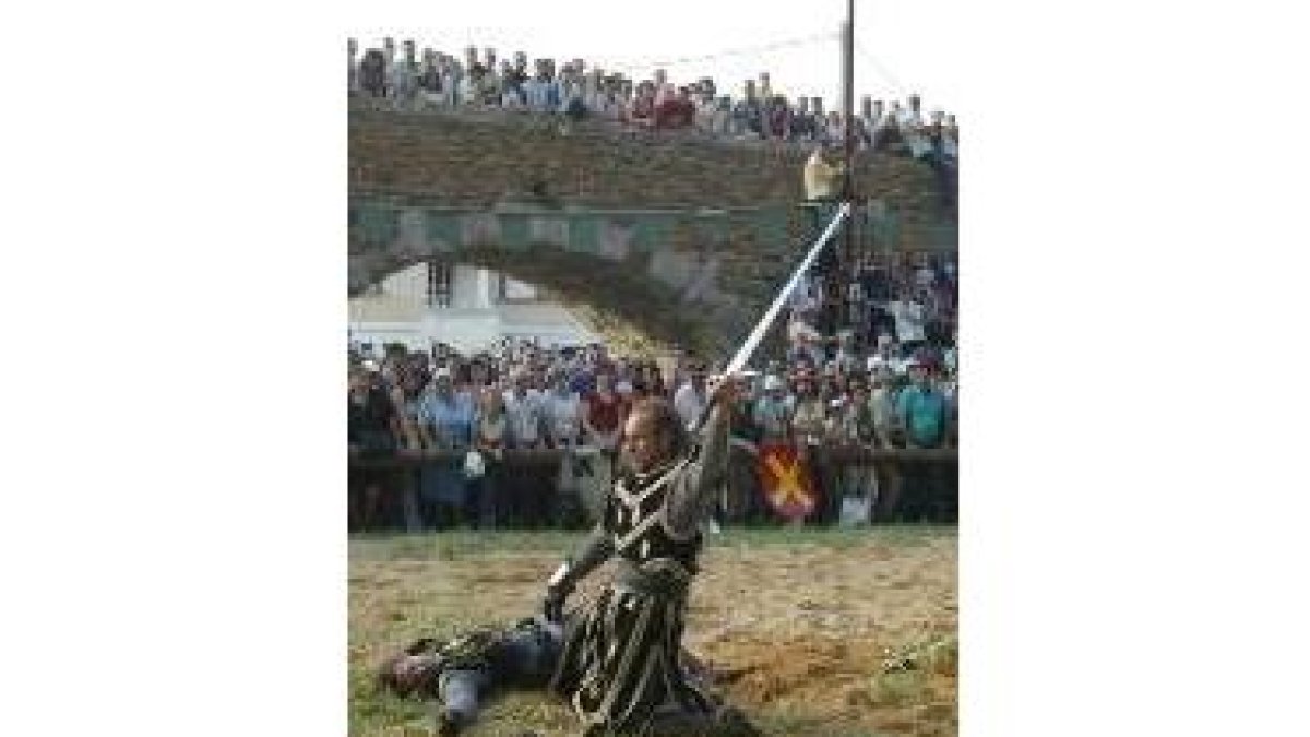 Torneo de las justas medievales en Hospital de Órbigo