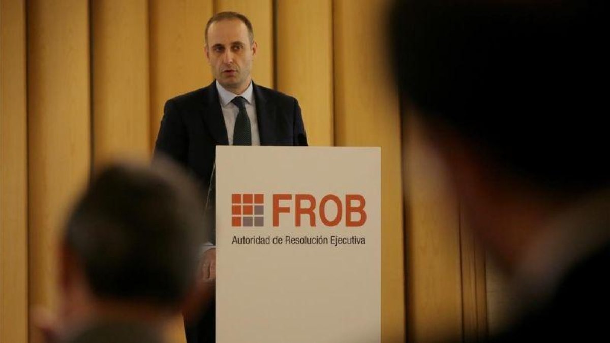 Jaime Ponce, presidente del FROB.