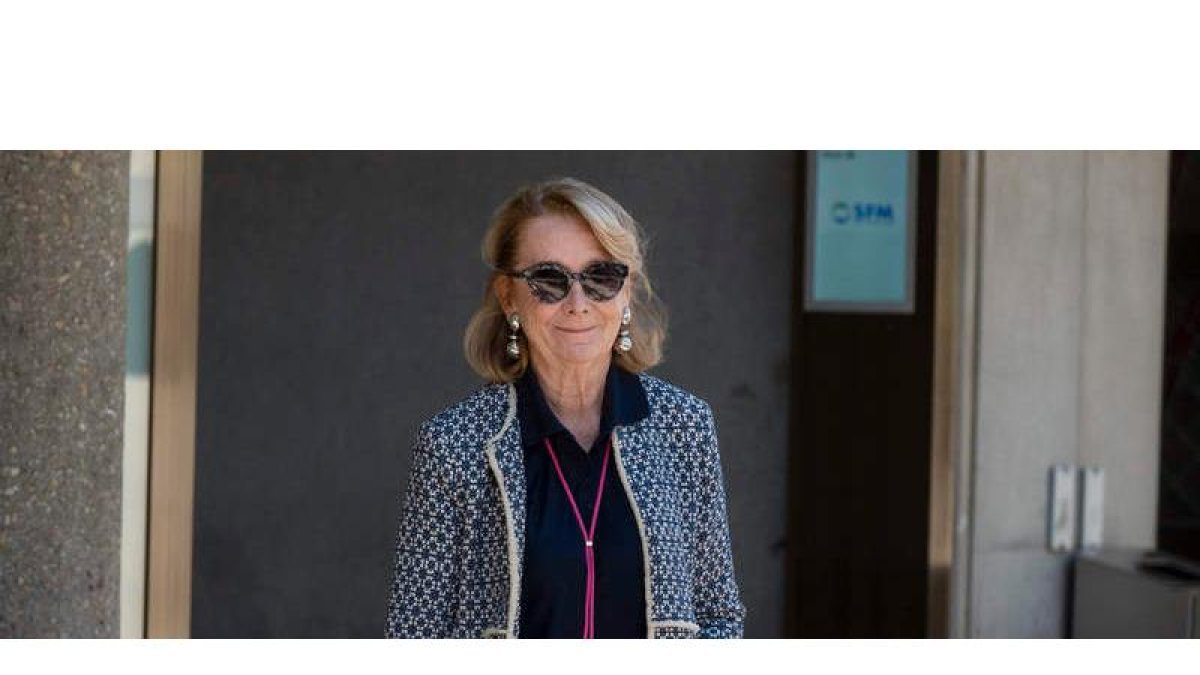 Esperanza Aguirre. FERNANDO VILLAR