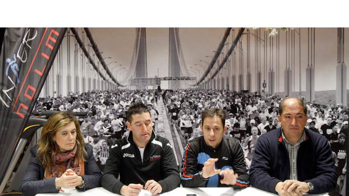 La imagen recoge la presentación de la Transcandamia, que se celebrará el 12 de enero.
