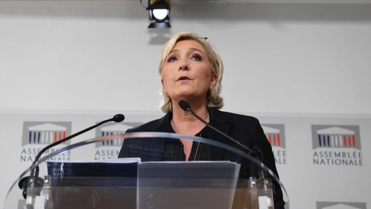 Marine Le Pen.