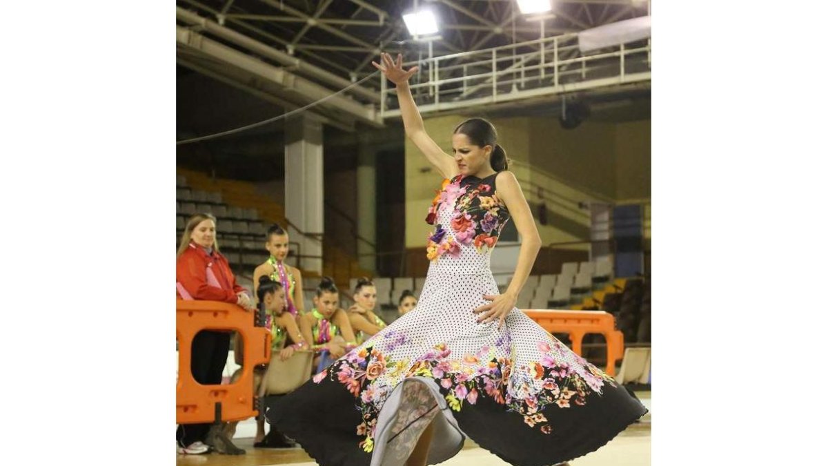 La exhibición de Carolina contó con un gran seguimiento.