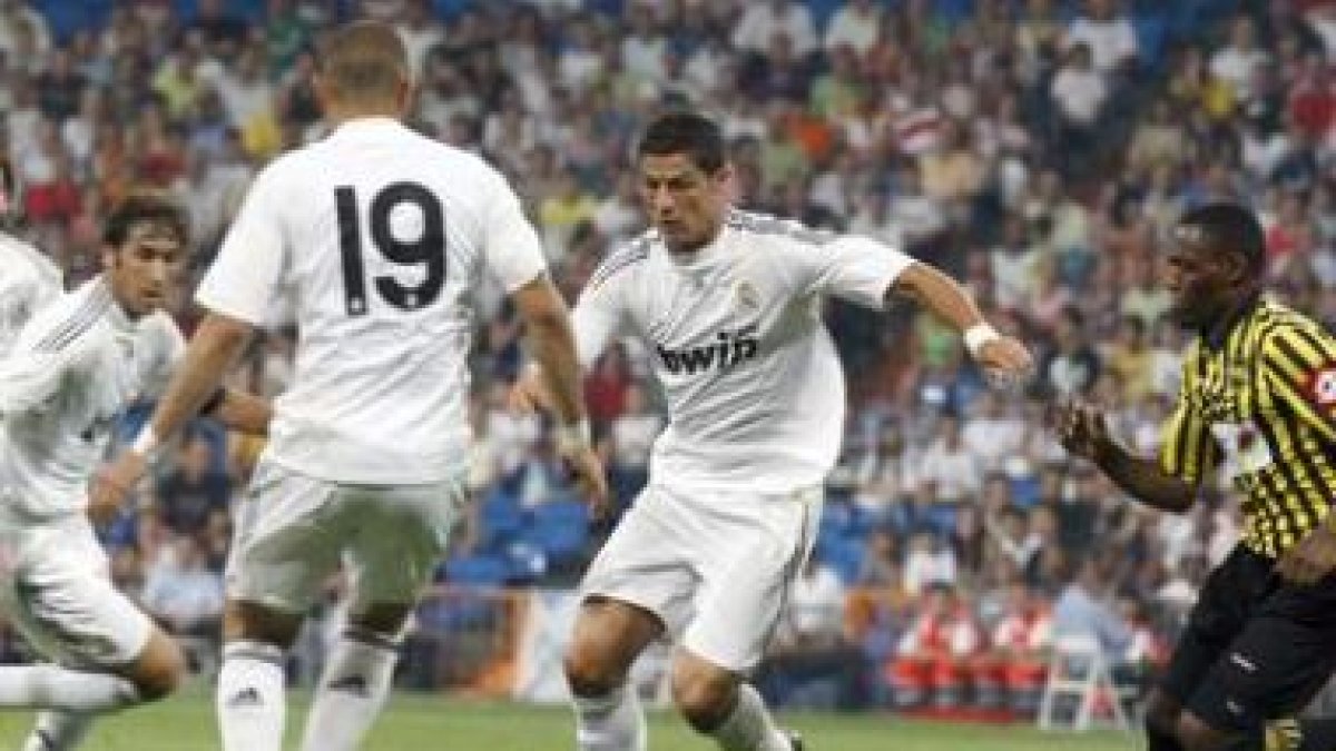 Todas las miradas estuvieron puestas en Cristiano Ronaldo y en Benzemá.