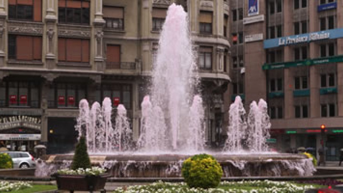 Imagen de la Plaza de Santo Domingo.