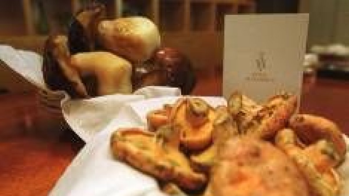 Las setas es uno de los platos fuertes de esta cita gastronómica en el Alfonso V