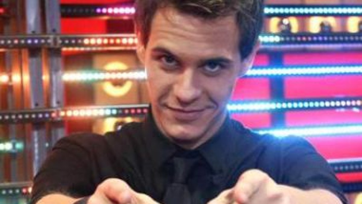 El presentador del programa de Telecinco «Pasapalabra», Christian Gálvez.