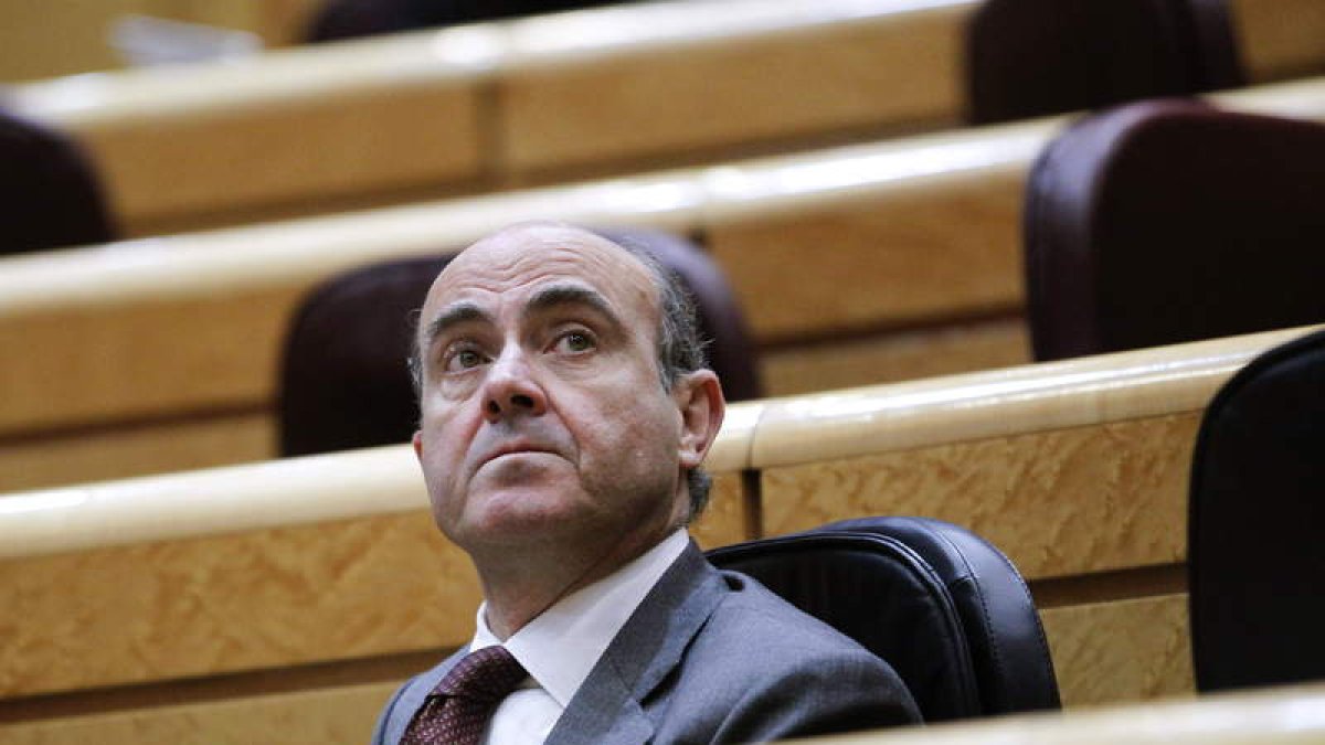 El ministro de Economía y Competitividad, Luis de Guindos.