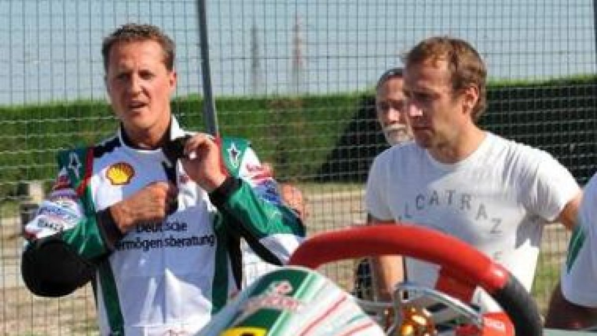 Schumacher sigue con su preparación para Valencia. VENEZIA