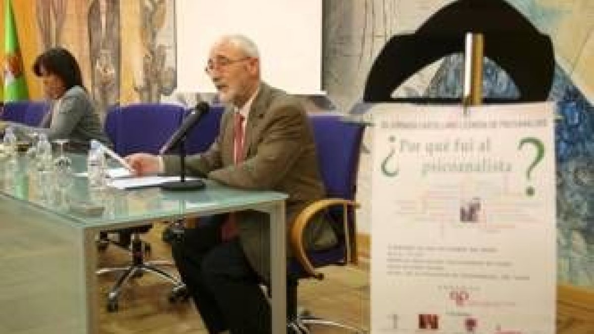 Un momento de las jornadas en torno al psicoanálisis